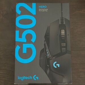 Logitech G502 HERO Wired Gaming Mouse 16K DPI, RGB, Weights, NEW IN THE BOX